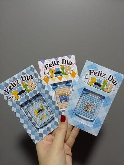 Kit Digital Chaveiro Dia dos Pais.