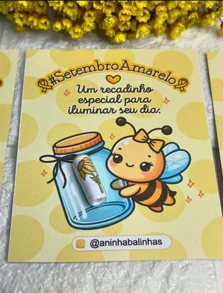 Kit Digital Setembro Amarelo 4 Artes