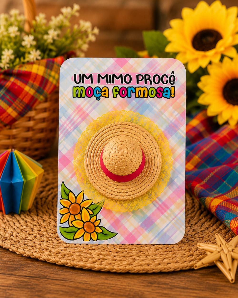 Arquivo Digital Card Porta Presilha e Enfeites de Cabelo