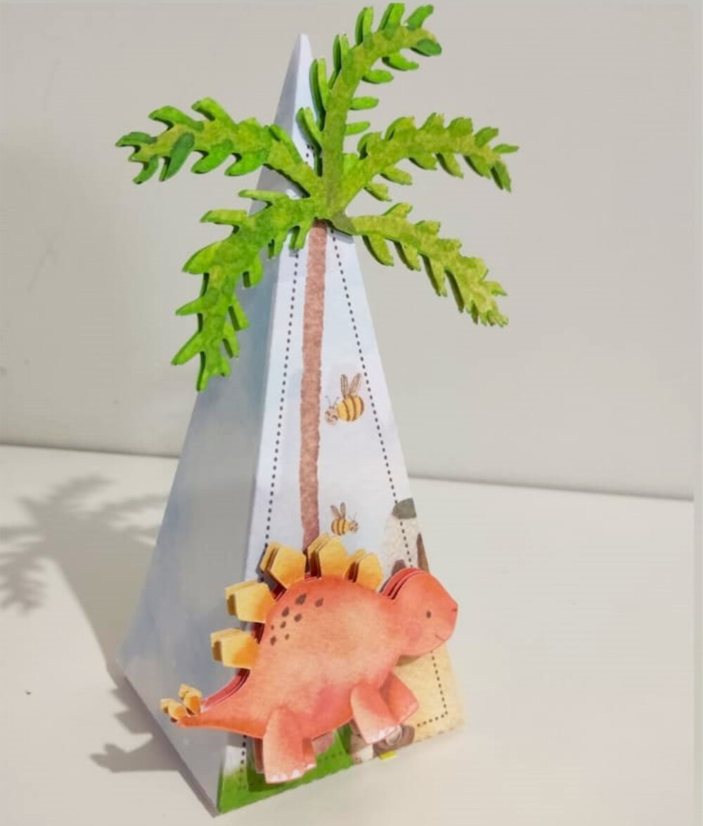 Kit Digital Dino Cut Aquarela