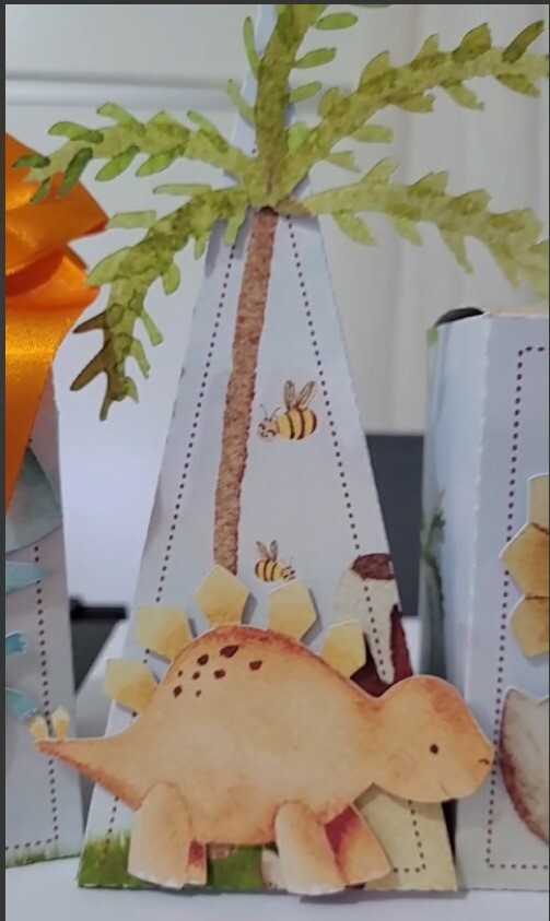Kit Digital Dino Cut Aquarela