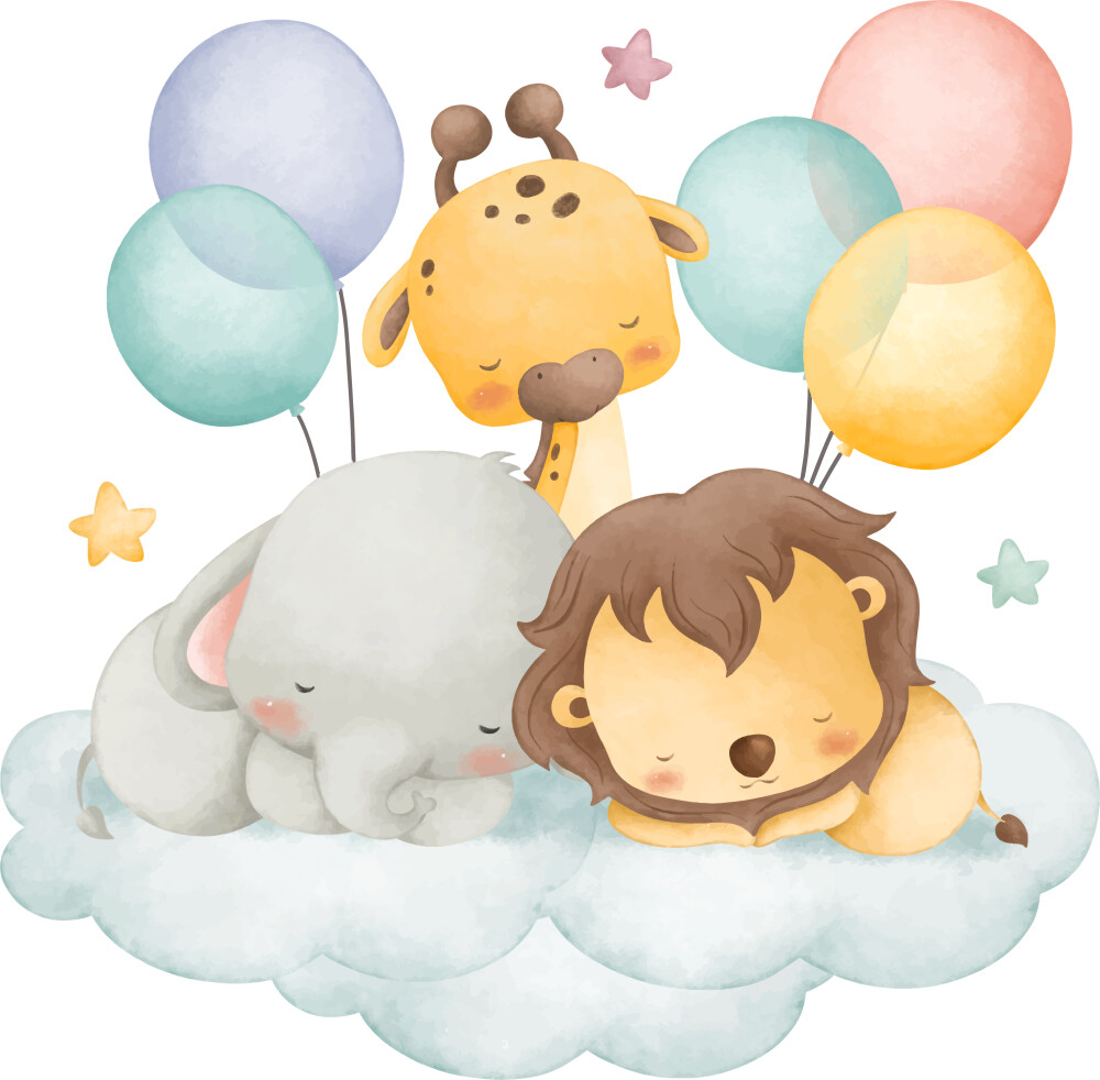 Arquivo Digital Elementos Safary baby cut PNG