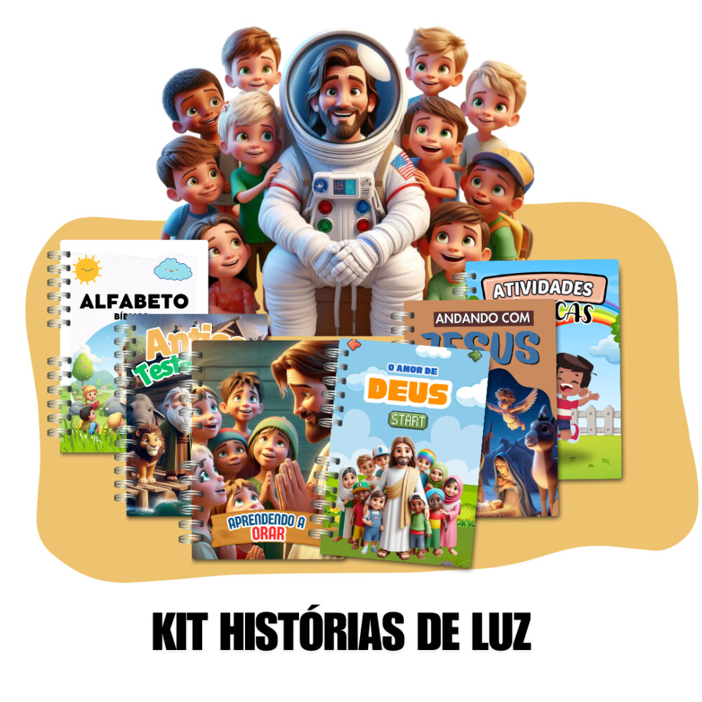 Arquivo Digital kit Histórias de Luz: Histórias Bíblicas Adapt