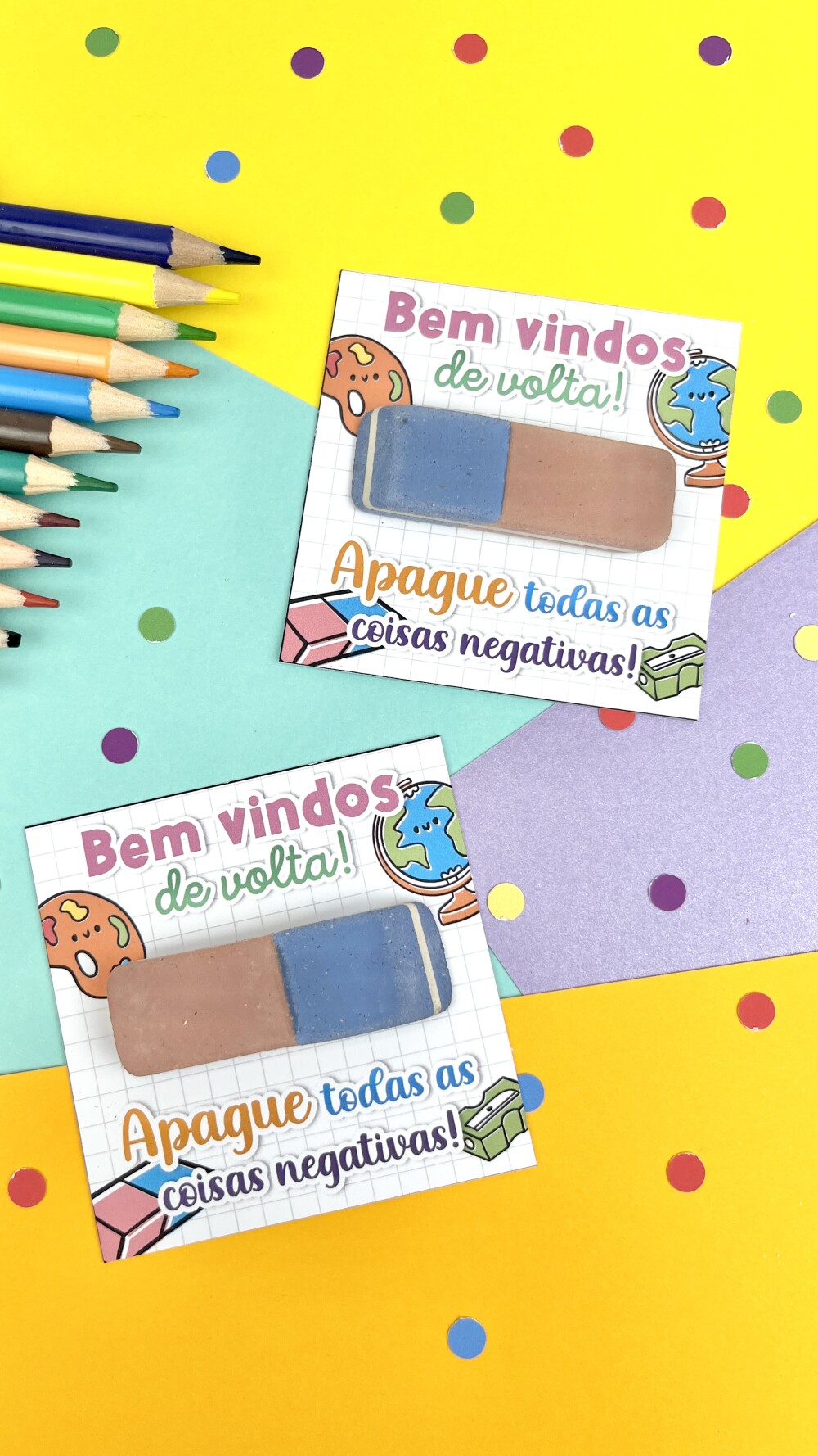 Arquivo Digital Card Borracha -Volta às Aulas