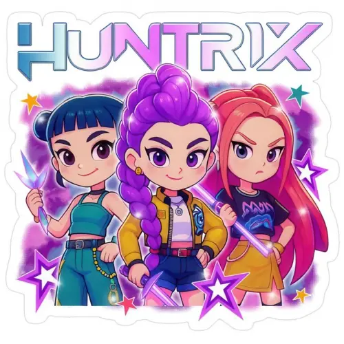 Arquivo Digital Etiquetas Escolares Huntrix