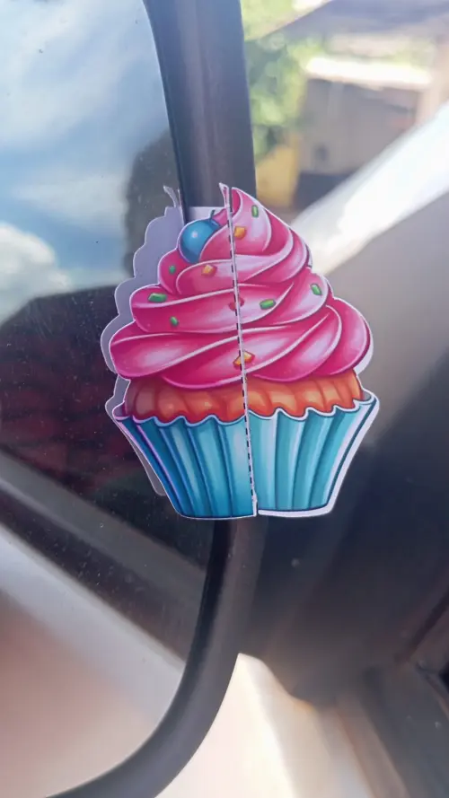 Kit Arquivo Digital Cartão de Visitas Cup Cakes Retrovisor