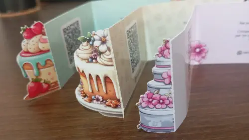 Kit Arquivo Digital Cartão de Visitas Bolos Retrovisor