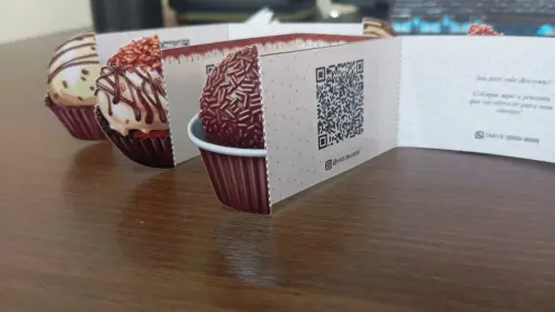 Kit Arquivo Digital Cartão de Visitas Doces Retrovisor