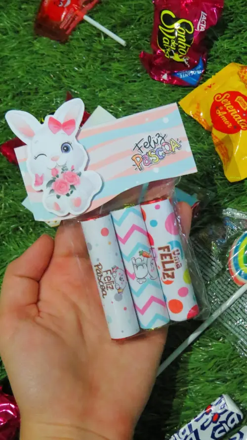 Arquivo digital Porta batom com lapela