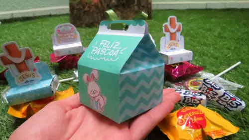 Arquivo Digital Caixa Mine Milk Páscoa