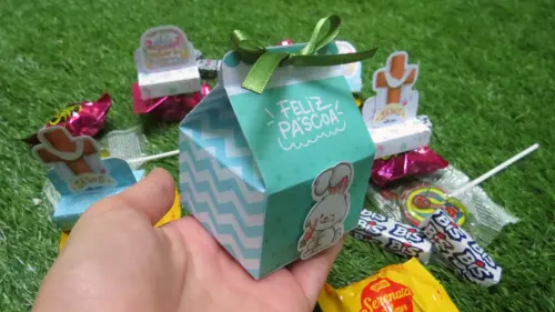 Arquivo Digital Caixa Mine Milk Páscoa