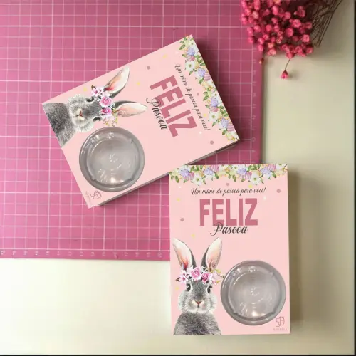 Arquivo Digital Card para Blister Páscoa