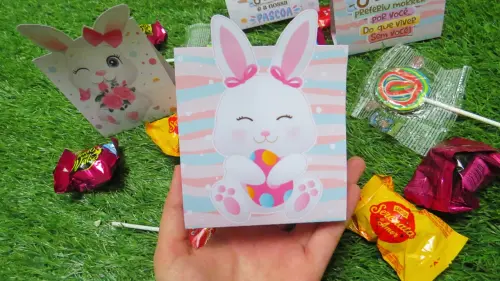 Arquivo Kit Digital Porta Bombom Cut Páscoa