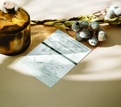 Arquivo Digital Ficha de Anamnese Floral para Podologia