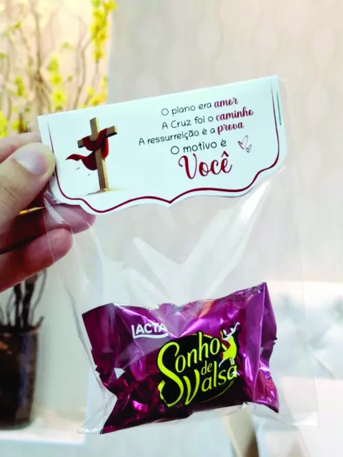 Arquivo Digital Card Bombom + Lapela Jesus