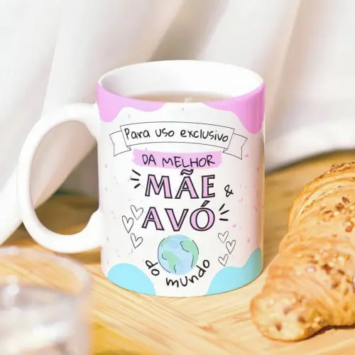 Kit Digital Artes Canecas Dia das Mães + mãe de Pet