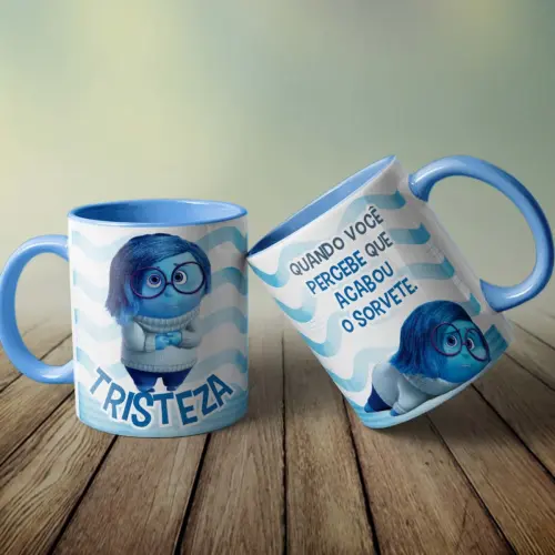 Arquivo Digital Arte para Caneca Emoções