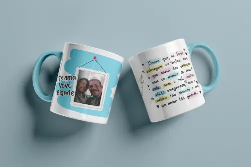Arquivo Digital Caneca vovô bigode