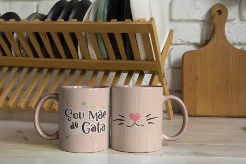 Arquivo Digital Arte para Caneca Mãe de Pet