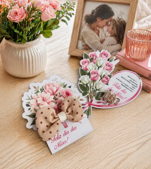 Arquivo Kit Digital Floral Mimo Dia das Mães