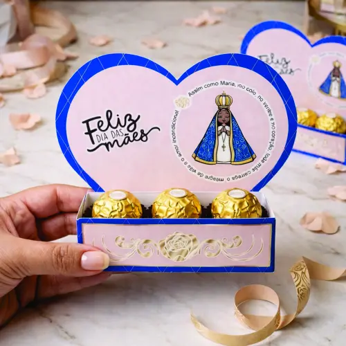 Arquivo  Digital Coração Bossa senhora 3 Doces Dia das Mães