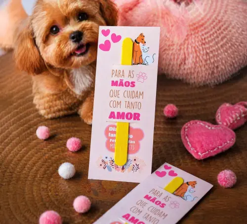 Arquivo Digital Card Mine Lixa Mãe de Pet
