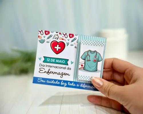 Arquivo Digital Card porta Tic-Tac dia da enfermagem