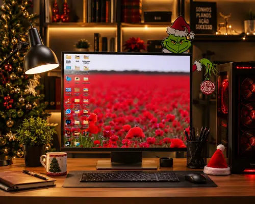 Arquivo Digital Natal com o Grinch