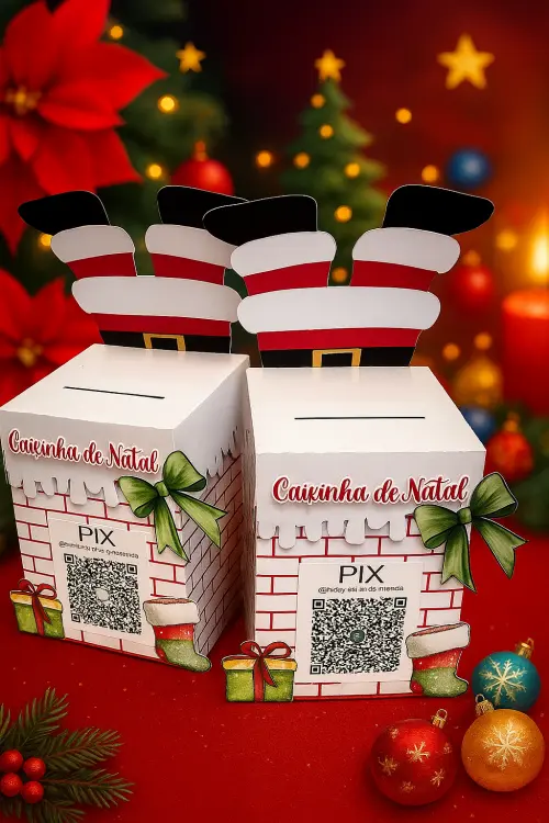 Arquivo Digital Caixinha Natal Pix