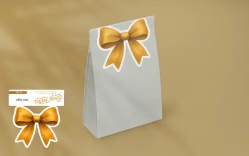 Arquivo Digital Kit Lapelas Fecha Sacola Natal