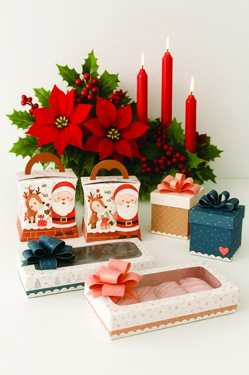 Arquivo Digital Caixas Natal Mine Panetone e Balas