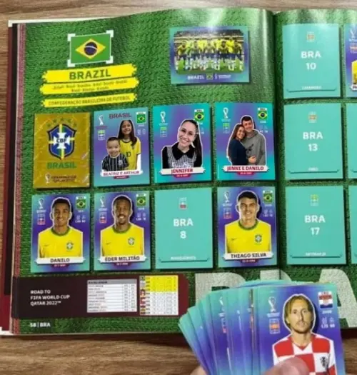 Arquivo Digital Figurinhas da Copa Personalizadas até 3 Foto