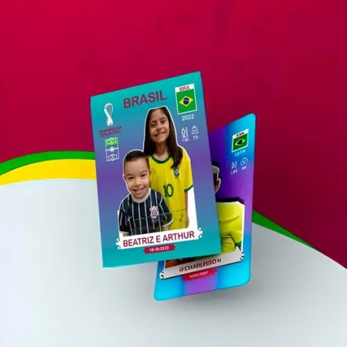 Arquivo Digital Figurinhas da Copa 2022 ( Você Mesmo Edita)