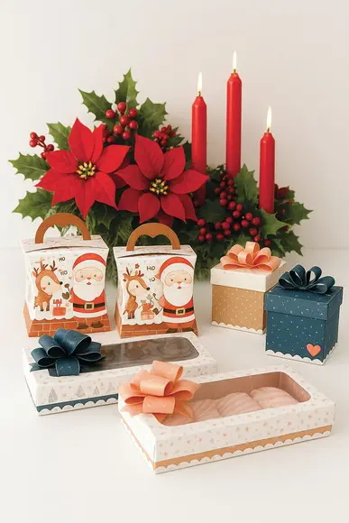 Arquivo Digital Caixas Natal Mine Panetone e Balas
