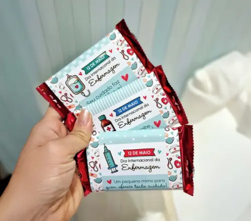 Arquivo Digital Cintas Kit Kat Dia da Enfermagem