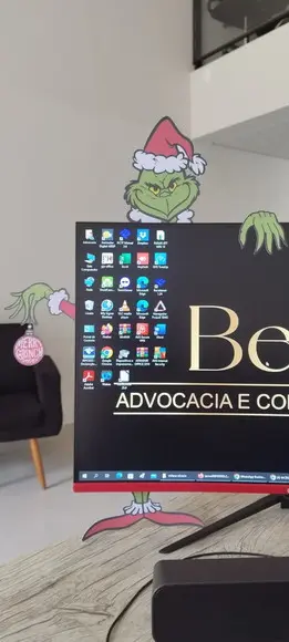 Arquivo Digital Natal com o Grinch