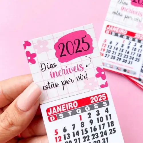 Aquivo Digital Calendário Dias Incríveis 2025