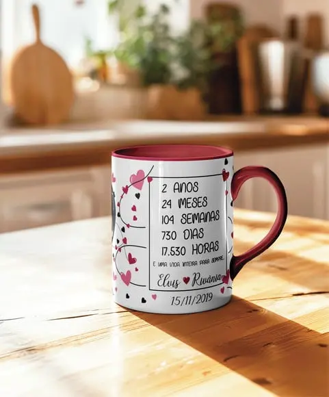Aquivo Digital Arte Caneca Eu Te Amo