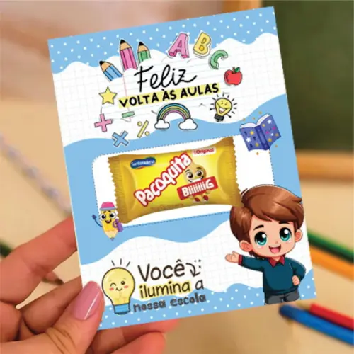 Arquivo Digital Card Paçoquita Volta as Aulas