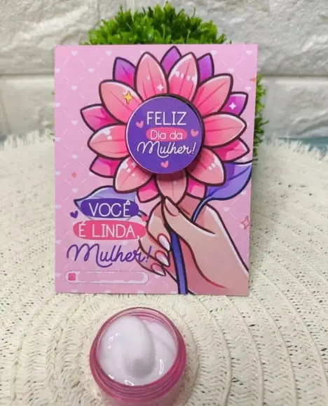 Arquivo Digital Card Porta Hidratante Dia da Mulher