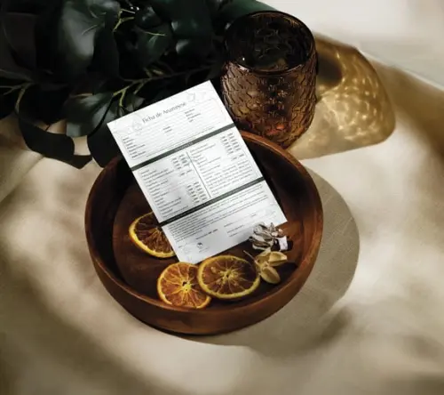Arquivo Digital Ficha de Anamnese Floral para Podologia