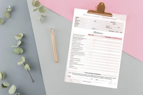 Arquivo Digital Ficha de Anamnese Intradermoterapia