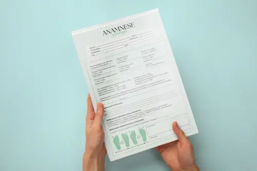 Arquivo Digital Ficha de Anamnese Podologia