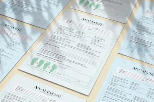 Arquivo Digital Ficha de Anamnese Podologia