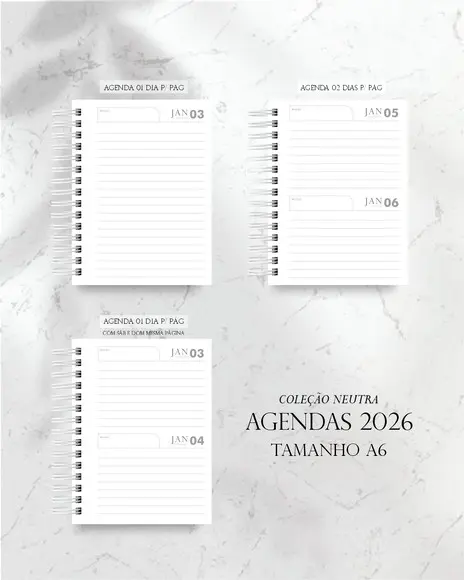 Arquivo Digital Kit Miolo de Agendas, Capas e Planners 2026