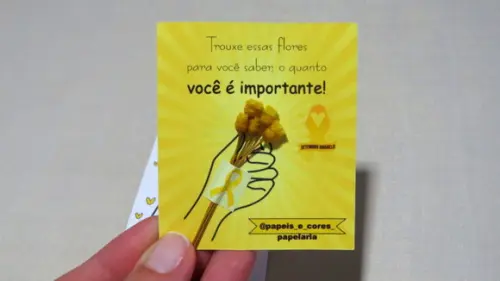 Arquivo Digital Kit Card Setembro Amarelo Porta Sempre Viva
