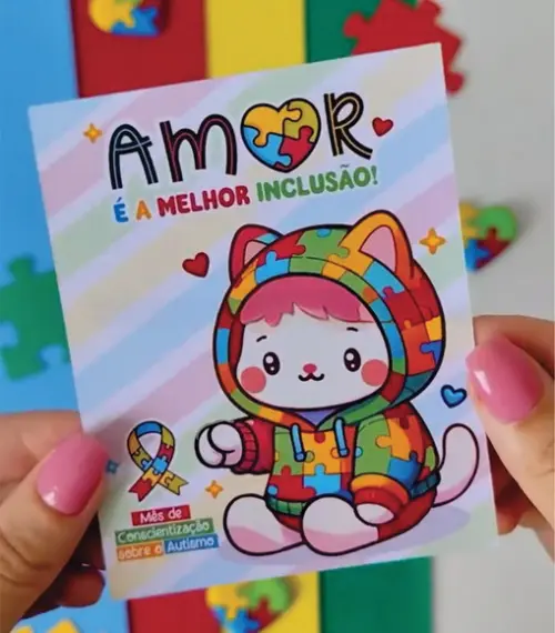 Arquivo Digital Porta Pirulito Conscientização do Autismo