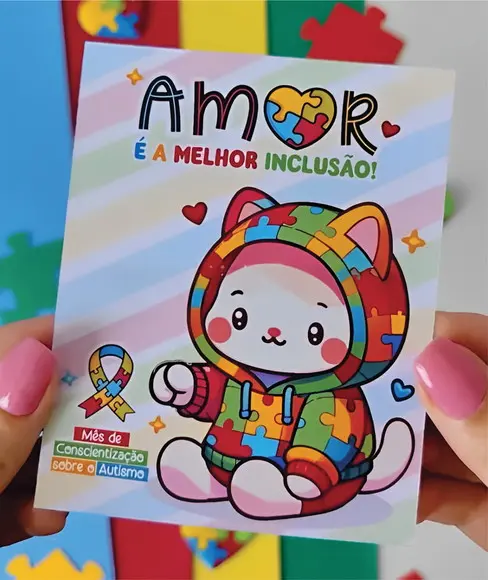Arquivo Digital Porta Pirulito Conscientização do Autismo