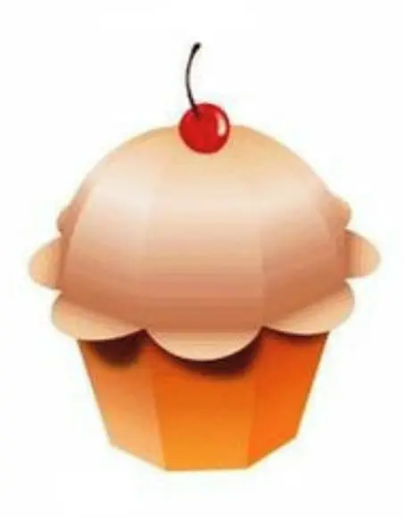Arquivo Kit Digital Molde Limpo Caixa Cup Cake