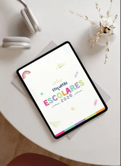 Arquivo Tabela de Valores Etiquetas Escolares Editável Canva